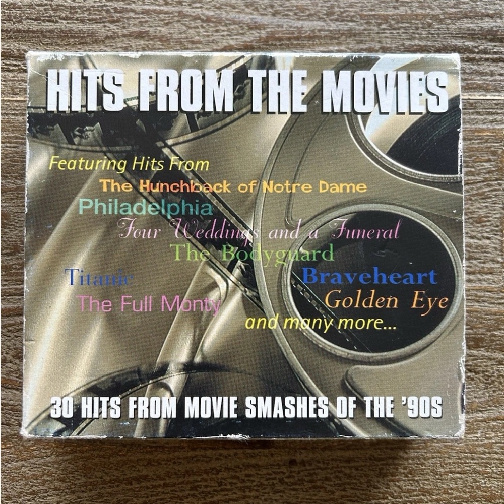 Hits From the Movies 3 CD Box Set with 30 Songs From 1990s Movies